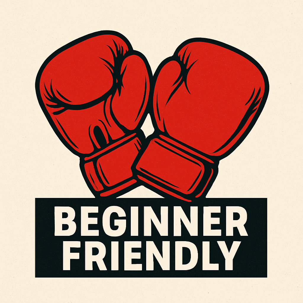Beginner friendly boxing graphic