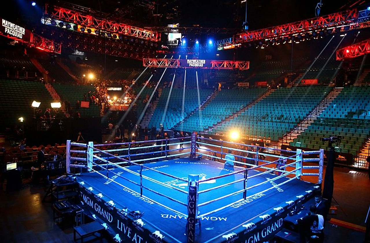 Boxing ring arena